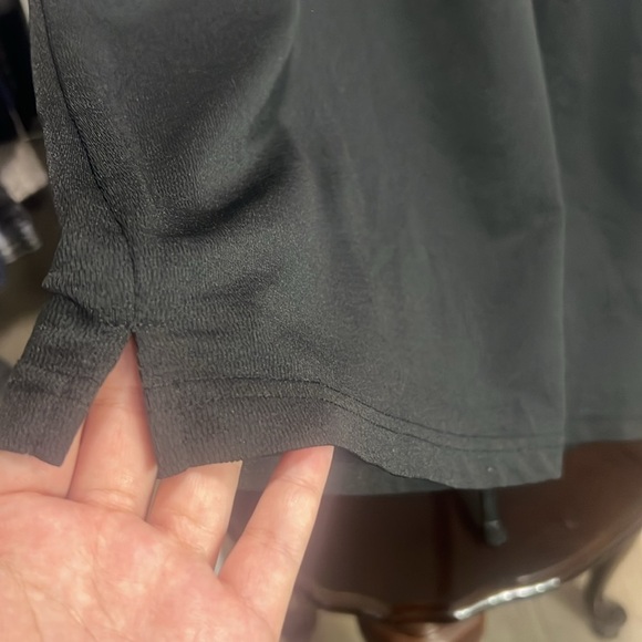 TOWN & COUNTRY Solid Black Short Sleeve Shirt Men Button Chest Lightweight Polo - Picture 7 of 9